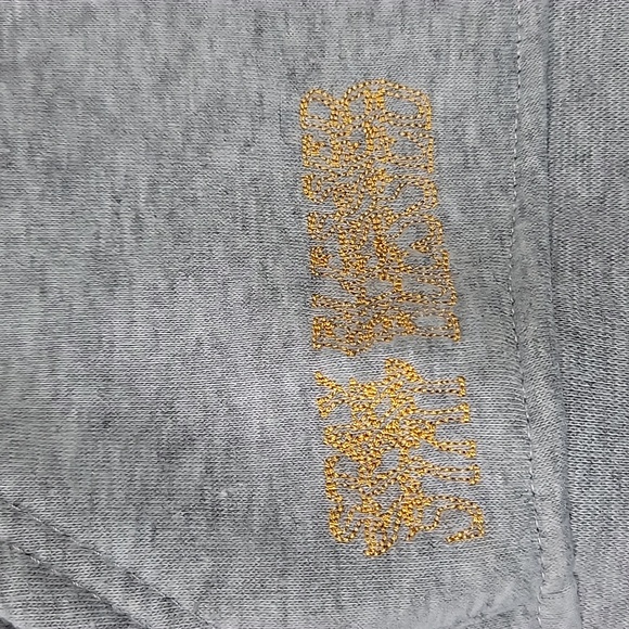 Brooklyn Cloth Gray w/ Orange Graphic Hoodie Christian Religious L - Picture 4 of 14